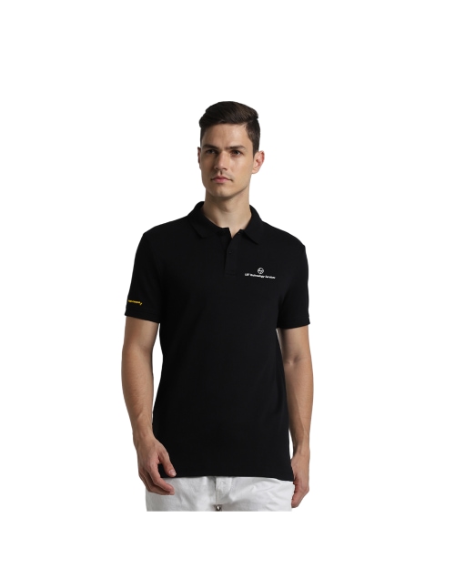 Jack & Jones Interlock Polo T-shirt -Black
